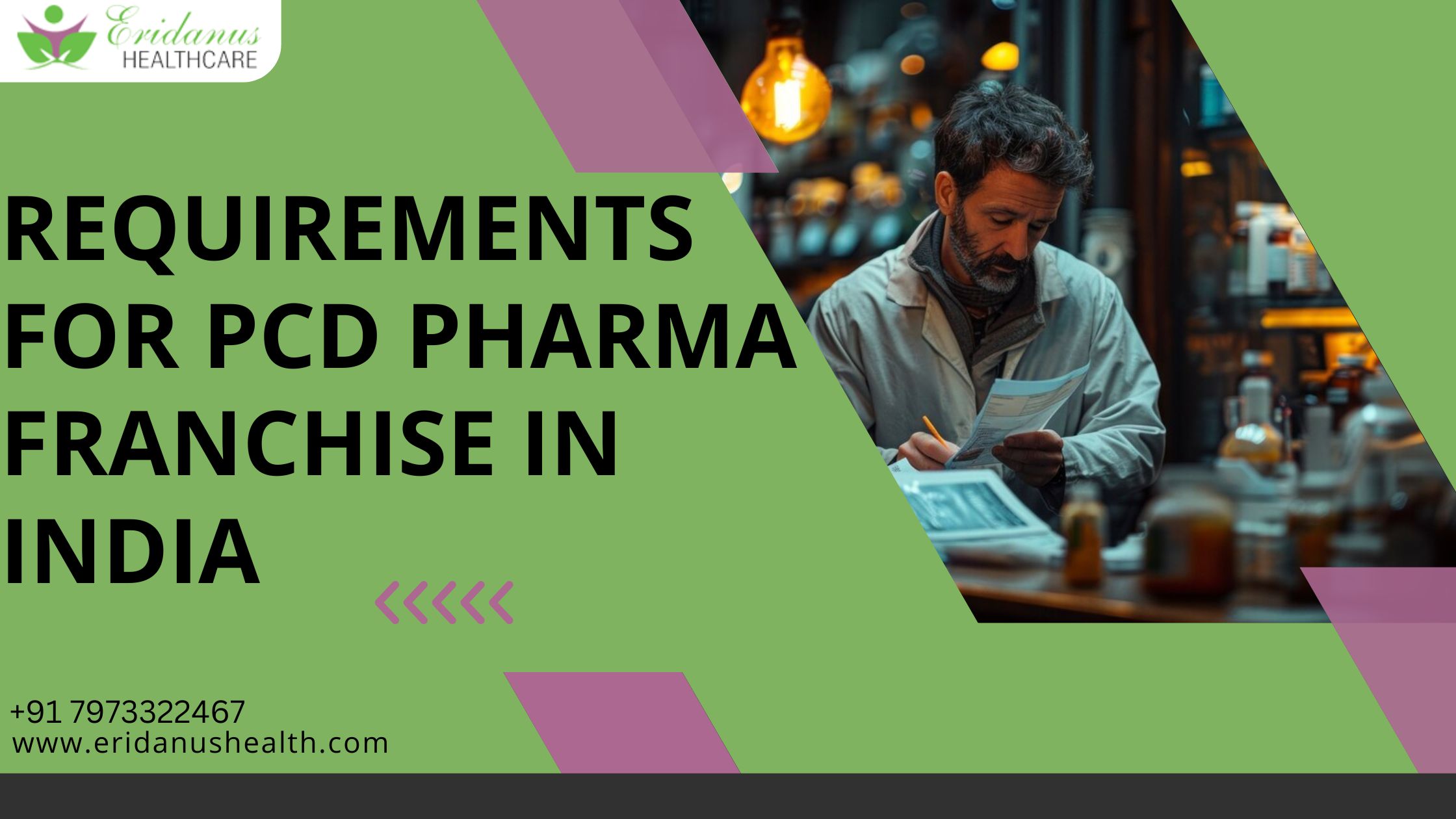 Requirements For PCD Pharma Franchise In India