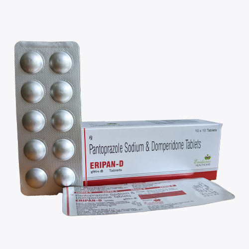 Pantoprazole 40 mg + Domperidone 10 mg Tablets